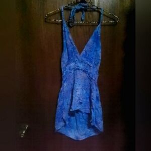 Kupu Kupu Boho Halter Top M